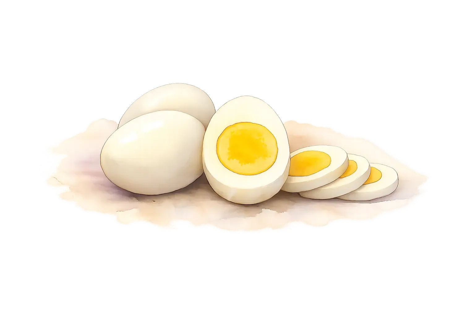 hard boiled eggs