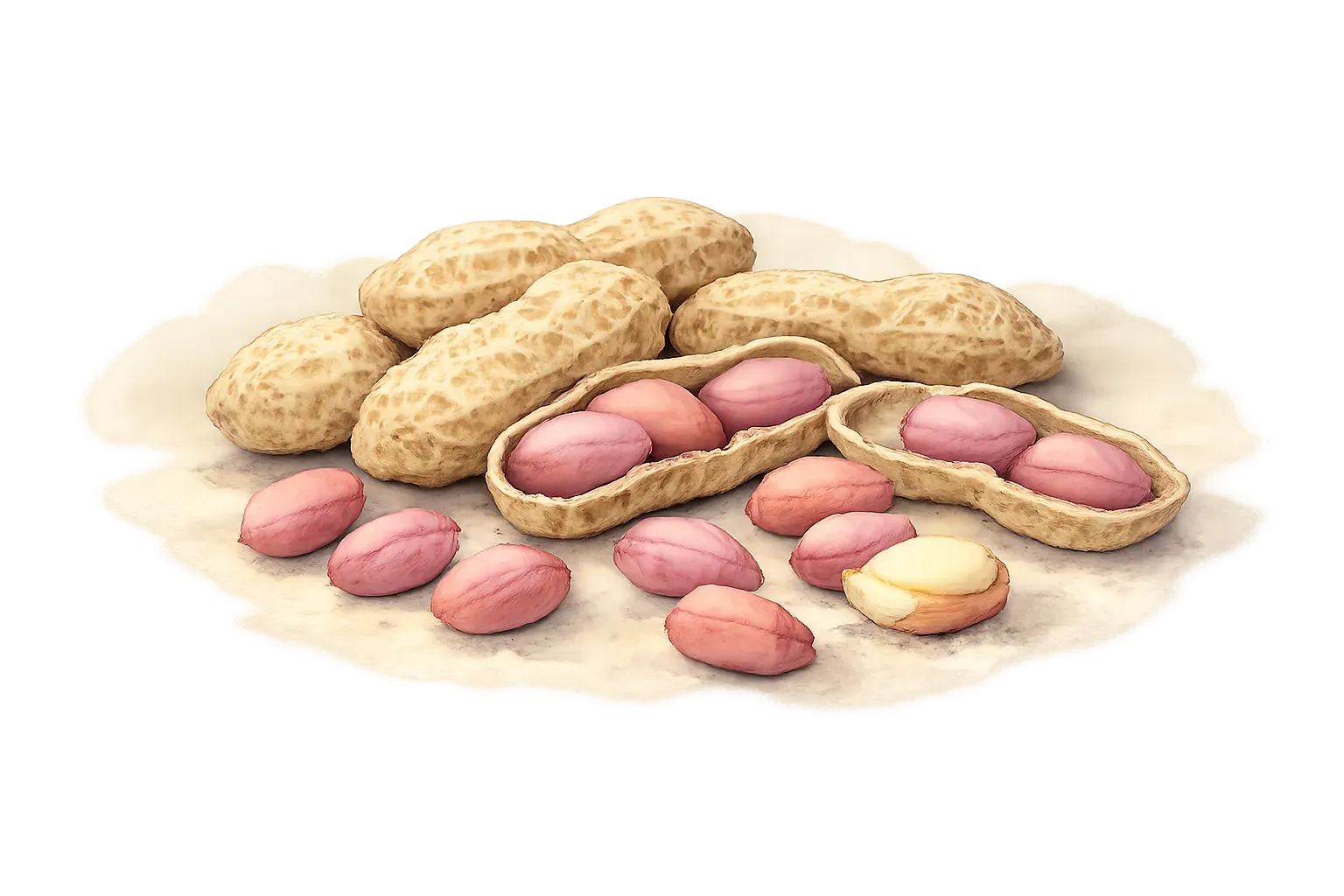 raw peanuts